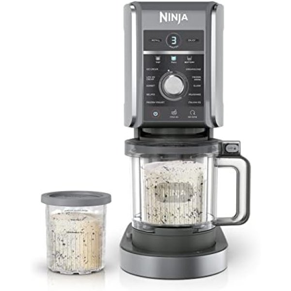 Ninja NC501 CREAMi Deluxe 11-in-1 Ice Cream & Frozen Treat Maker for Ice Cream
