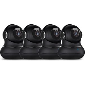 litokam Indoor Security Camera 360° Motion Tracking, Pet Camera